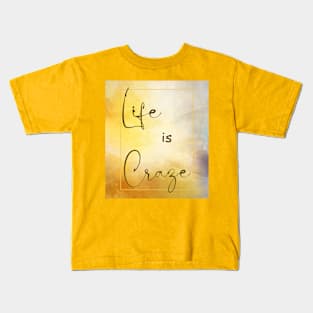 Beautiful walpaper with a quote Kids T-Shirt